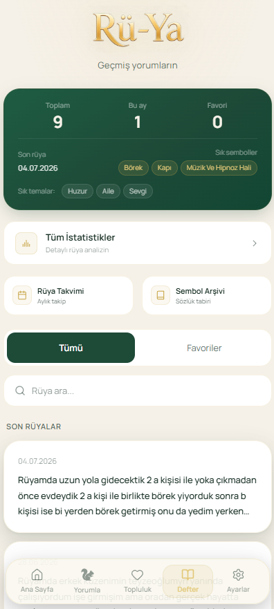 Rüya Defteri